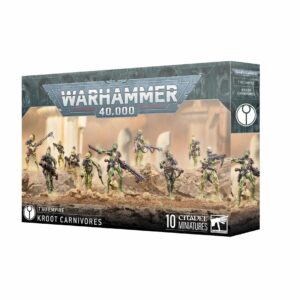 Découvrez les nouveautés pour l'Empire T'au dans l'univers de Warhammer 40k avec les T'au Empire : Kroot Carnivore Squad