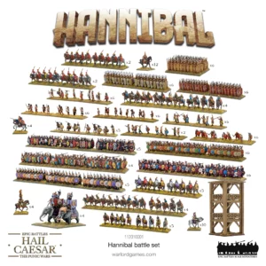 Epic Battles: Hannibal est la nouvelle version en 6mm du jeu mondialement connu Hail caezar qui retrace tous les confilts depuis le Moyen Age