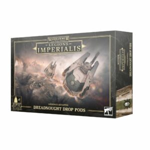 Dreadnought Drop Pods est la nouvelle unité pour les armées Astartes pour le jeu de figurines à l'echelle epic: Legion Imperialis