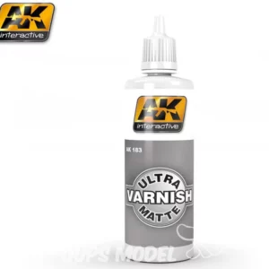 Maxireves a choisi pour vous ce superbe AK 3G Ultra Varnish Matt 60ml afin que vous puissiez découvrir la magnifique gamme AK 3G , une révolution dans votre hobby.