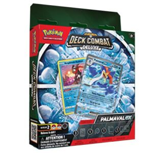 Découvrez la nouvelle édition de Pokemon Deck Combat Deluxe Palmaval avec encore une fois des cartes superbes et de nouveaux mecanismes de jeux