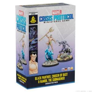 Retrouvez Black Panther et Namor , un nouveau pack d'affiliation pour votre jeu favori Marvel crisis Protocol le jeu de figurines,