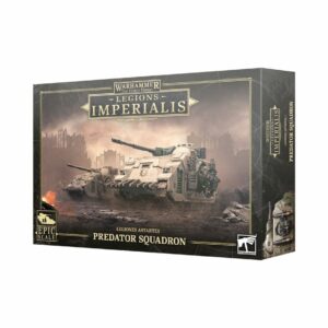 Predator Squadron est la nouvelle unité pour les Legions Astartes pour le jeu de figurines à l'echelle epic: Legion Imperialis