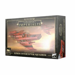 Xiphon Interceptor Squadron est la nouvelle unité pour les Legions Astartes pour le jeu de figurines à l'echelle epic: Legion Imperialis