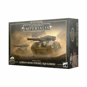 Leman Russ Squadron est la nouvelle unité pour les Legions Astartes pour le jeu de figurines à l'echelle epic: Legion Imperialis