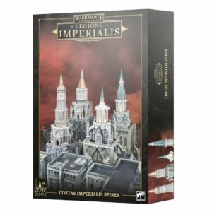 Civitas Imperialis Spires est la nouvelle unité pour les Legions Astartes pour le jeu de figurines à l'echelle epic: Legion Imperialis