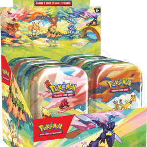 Découvrez la nouvelle édition de Pokemon Display 10 mini tin Q2 2024 avec encore une fois des cartes superbes et de nouveaux mecanismes de jeux