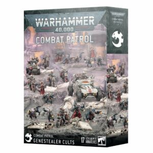 Découvrez la nouvelle sortie pour warhammer 40k avec la Combat Patrol: Genestealer Cults , l'occasion de redecouvrir votre armée favorite