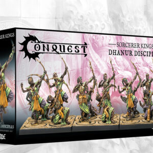 Conquest Dhanur Disciples - Sorcerer Kings une superbe figurine pour vos armées sorcerer kings , mettez du poids dans la balance