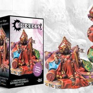 Conquest Sorcerer Kings - Favored Of Hormus une superbe figurine pour vos armées sorcerer kings , mettez du poids dans la balance