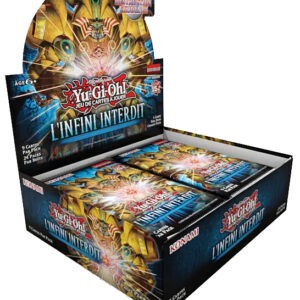 Decouvrez la nouvelle édition de Yu-Gi-Oh Display L'Infini Interdit , de nouveaux mecanismes et de superbes cartes pour votre TCG préféré