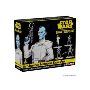 Not Accepting Surrenders!, une nouvelle bande pour etoffer encore votre collection pour ce superbe jeu de figurines Star Wars Shatterpoint