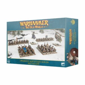 Dwarfen Mountain Holds Batallion , nouveauté pour le jeu Old World nouvelle version de Warhammer Old World , barbus à vos armes