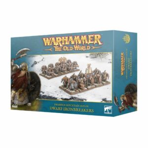 Dwarfen Mountain Holds Ironbreakers , nouveauté pour le jeu Old World nouvelle version de Warhammer Old World , barbus à vos armes