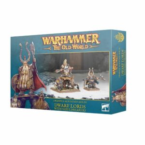 Dwarf Lord with Shieldbearers , nouveauté pour le jeu Old World nouvelle version de Warhammer Old World , barbus à vos armes