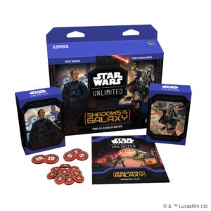 Découvrez le nouveau jeu de cartes à collectionner dans l'univers de Star Wars avec Starter Ombres de la Galaxie , à découvrir absolument