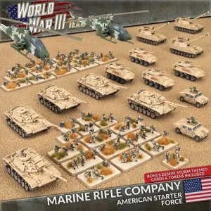 Découvrez le nouveau Marine Rifle Company American Starter Force , un bijou pour débuter dans ce superbe jeu de figurines à l'echelle 10mm