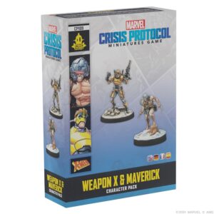 Découvrez Weapon X et Maverick de nouveaux personnages pour le jeu de figurines Marvel Crisis Protocol , a découvrir absolument