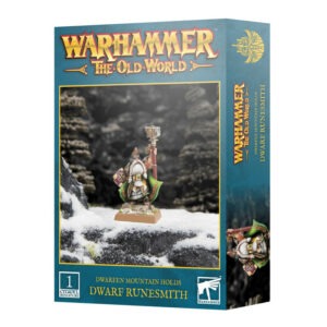 Dwarfen Mountain Holds Runesmith , nouveauté pour le jeu Old World nouvelle version de Warhammer Old World , barbus à vos armes