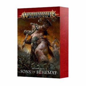 découvrez les PACK DE FACTION: SONS OF BEHEMAT un outil inidspensable pour fluidifier vos parties de la nouvelle version d'Age of SIgmar