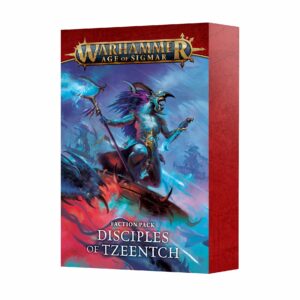 découvrez les PACK DE FACTION:DISCIPLES O TZEENTCH un outil inidspensable pour fluidifier vos parties de la nouvelle version d'Age of Sigmar