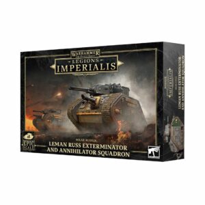 Leman Russ Exterminator / Annihilator est la nouvelle extension pour les Legions Astartes pour le jeu de figurines à l'echelle epic: Legion Imperialis