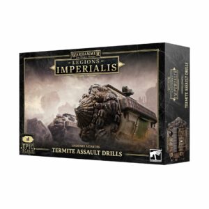 Termite Assault Drills est la nouvelle extension pour les Legions Astartes pour le jeu de figurines à l'echelle epic: Legion Imperialis