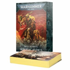 Découvrez les nouveautées de Games Workshop avec cette semaine les Imperial Agents Cartes Techniques , l'occasion de débuter une nouvelle armée en V10