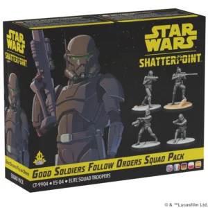 Good Soldiers Follow Orders Squad Pack, une nouvelle bande pour etoffer encore votre collection pour ce superbe jeu de figurines Star Wars Shatterpoint