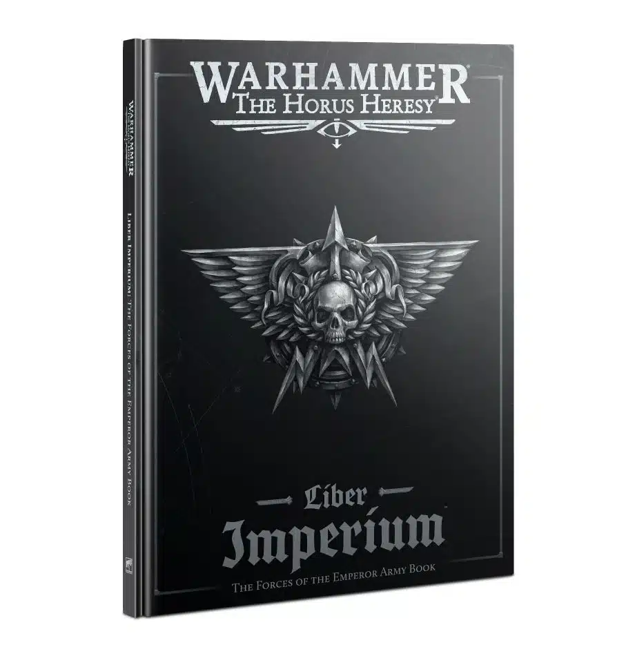 Horus Heresy Liber Imperium est le guide essentiel pour quiconque souhaite diriger des armées de l'imperium lors de parties de Warhammer