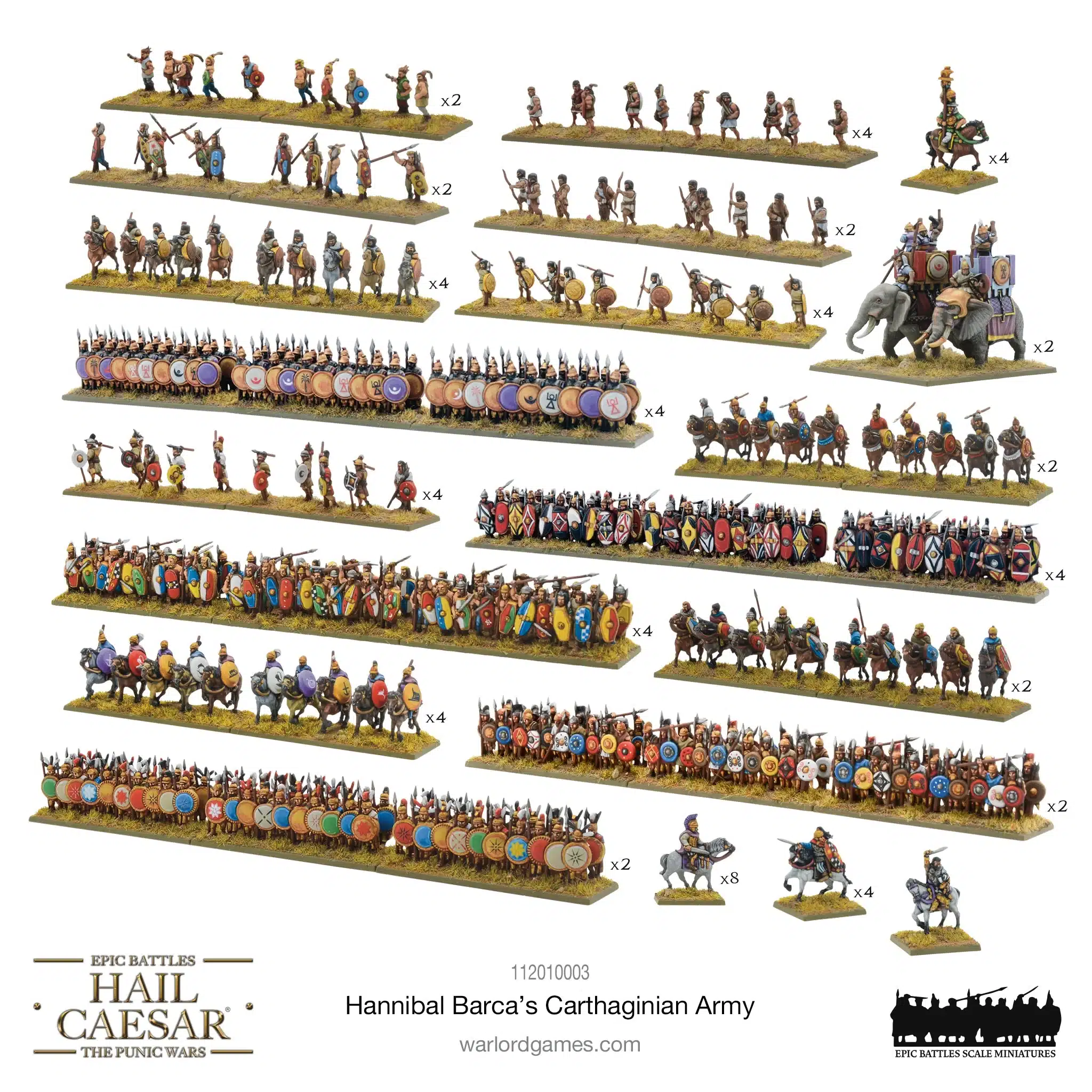 Hail Caesar Epic Battles est la nouvelle version en 6mm du jeu mondialement connu Hail caezar qui retrace tous les confilts depuis le Moyen Age