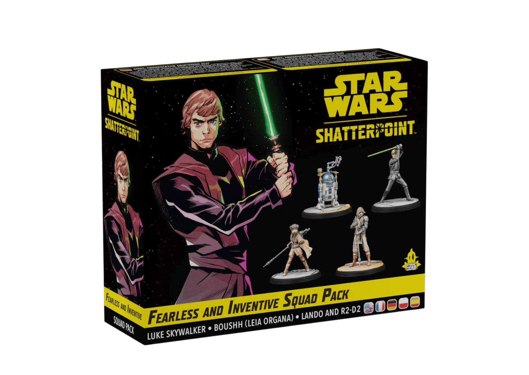 Découvrez Star Wars Shatterpoint Luke une extension de personnages pour le nouveau jeu d'Atomic Mass Games