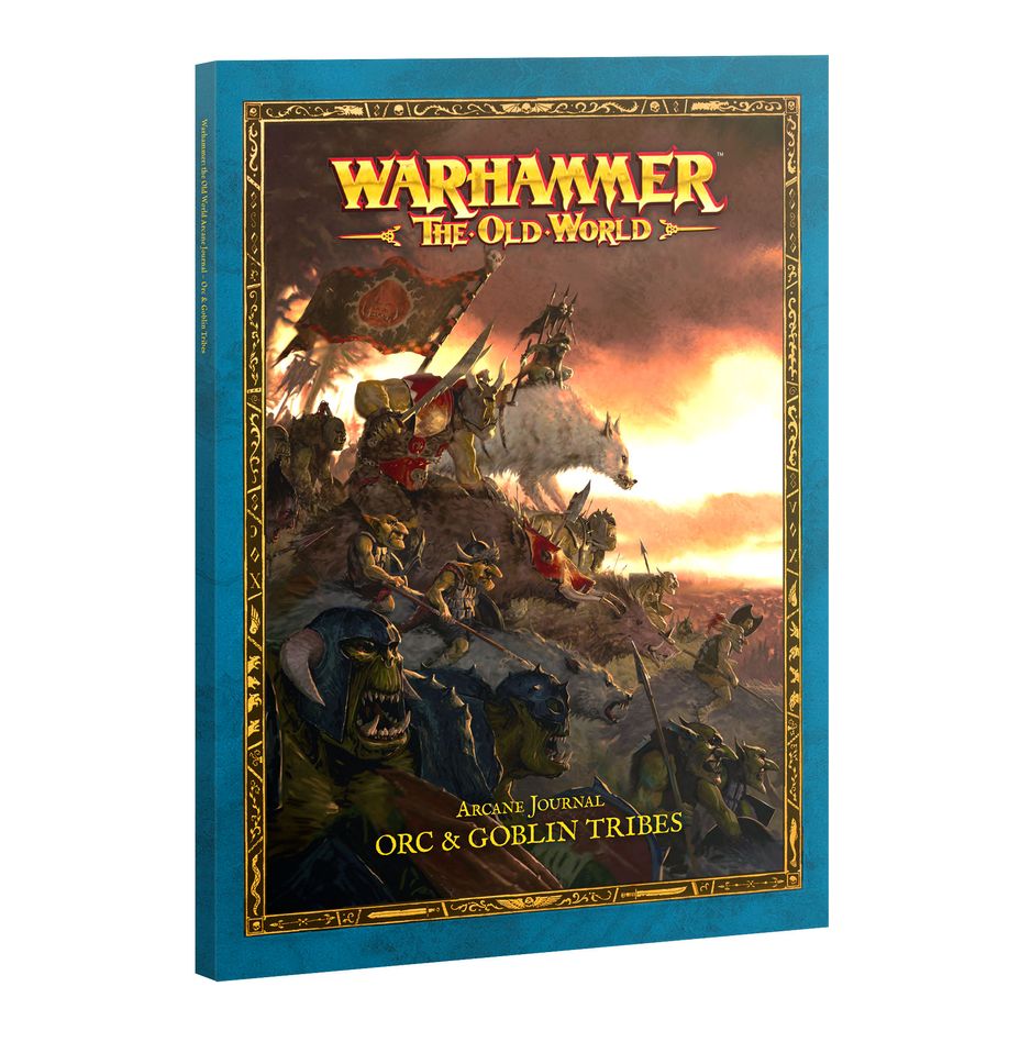 Découvrez les nouvelles sorties de Games Workshop avec la superbe boite d'OLD WORLD Orcs and Goblin : Arcane Journal, dans votre boutique !