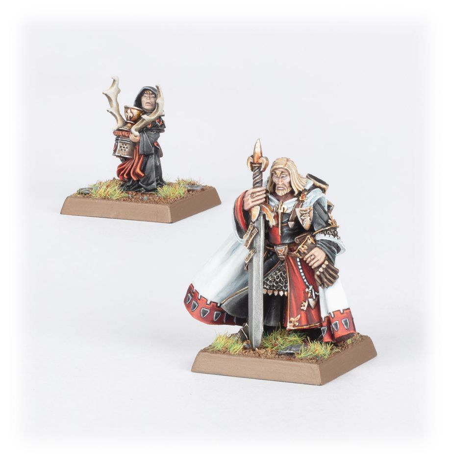 Bretonnia Lord with Great Weapon une unité lourde redoutable et emblématique pour les armées de Bretonnie dans le jeu Old World nouvelle version de Warhammer Battle