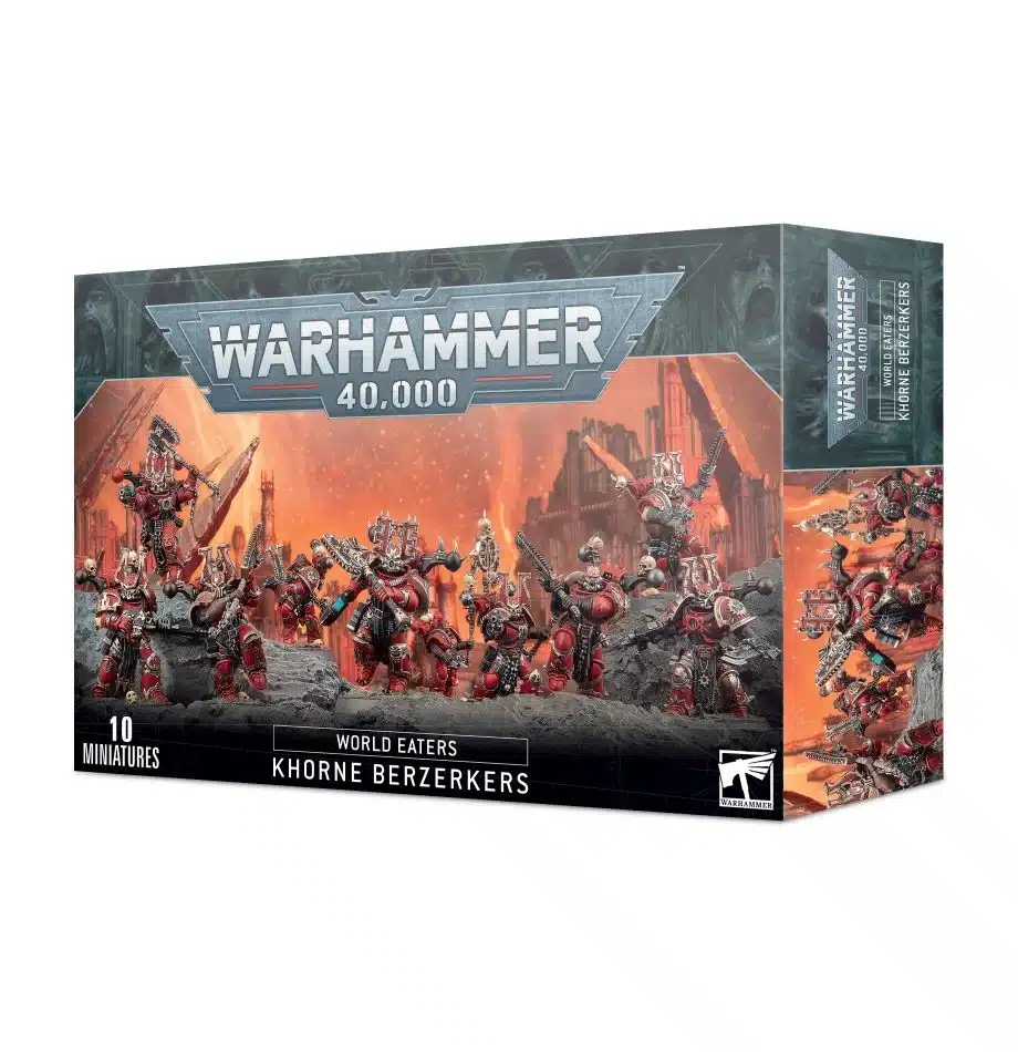 Découvrez les nouvelles sorties pour Warhammer 40K avec les Berzerks de Khorne