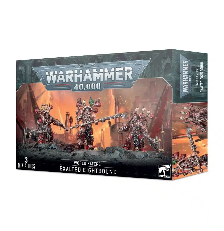 Découvrez les nouvelles sorties pour Warhammer 40K World Eaters avec les Exalted Eightbound / Octoliés