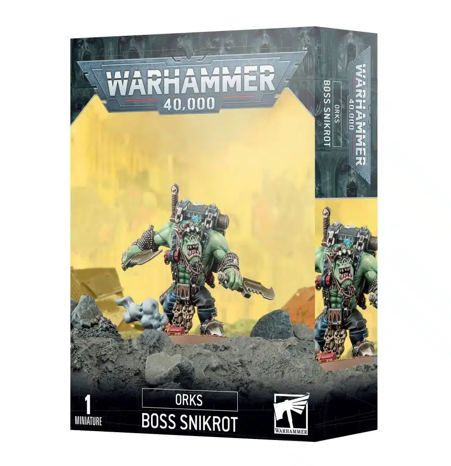 Découvrez la superbe nouveauté de Games Workshop avec la figurine de Boss Snikrot