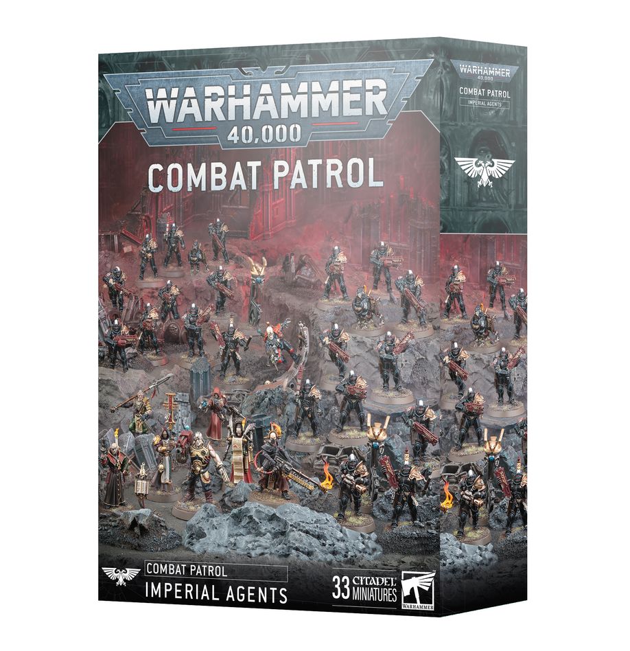 Découvrez les nouveautées de Games Workshop avec cette semaine le Imperial Agents Combat Patrol