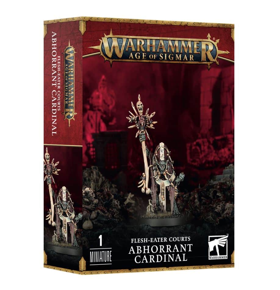 cardinal abhorrant fait partie des superbes nouveautés de Games Workshop pour les armés Flesh Eaters