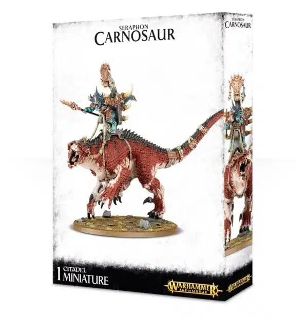 Seraphon : Saurus Oldblood sur Carnosaur