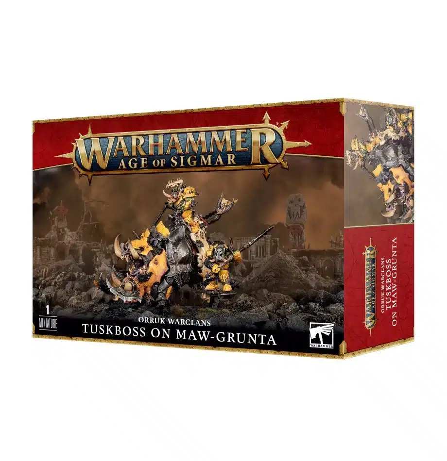 Kroboss sur Gueule-ki-grogn est la nouvelle sortie de la semaine de Games Workshop pour les armées Orruk Warclans