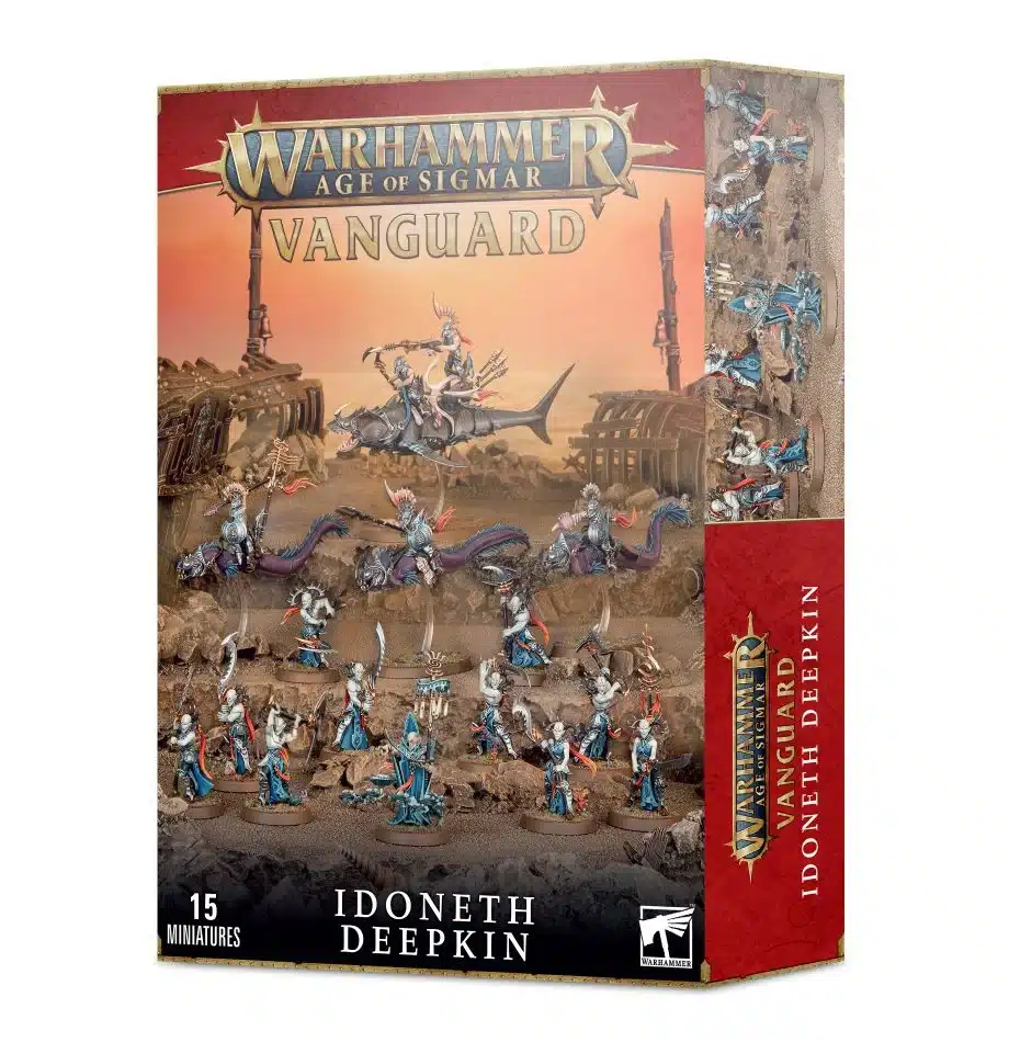 la Vanguard Idoneth Deepkin est le meilleur moyen pour débuter une armée des créatures des profondeurs dans l'univers d'Age of Sigmar