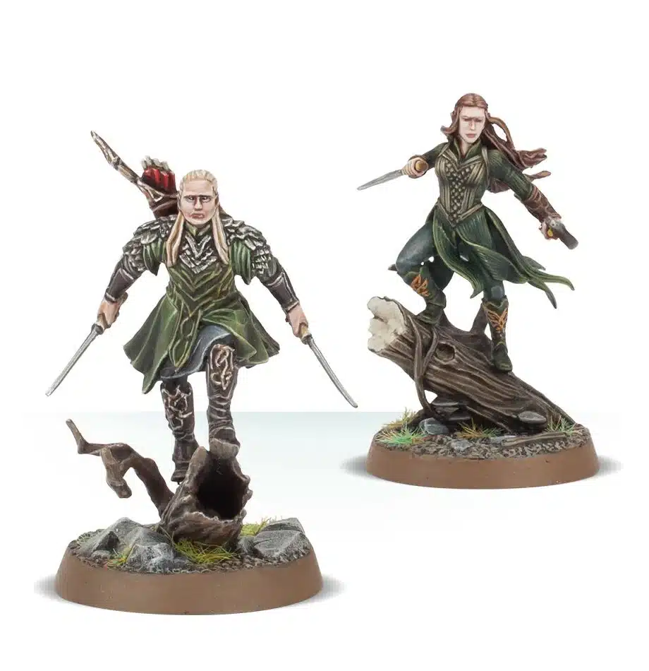 Legolas et Tauriel sont capitaines de la Garde Royale et a pour mission de traquer les Orques qui font intrusion dans le royaume de son père