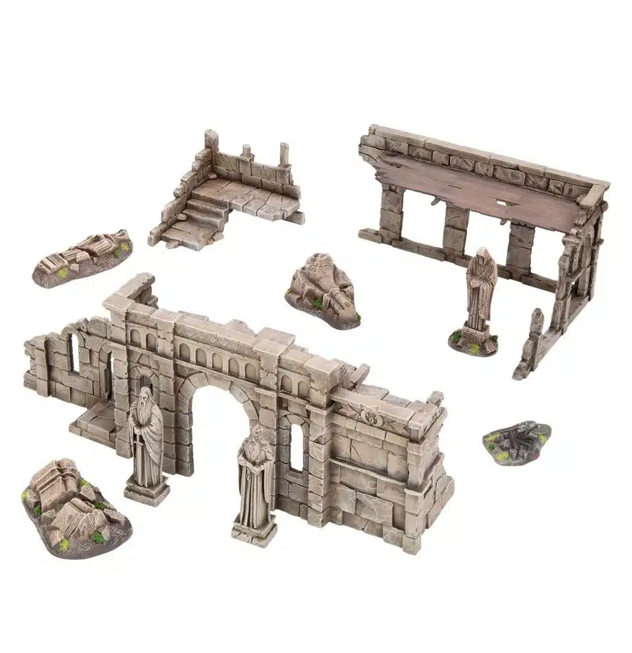 Agrandissez votre collection de terrains pour Middle-earth™ avec ce set classique Ruins of Middle-earth