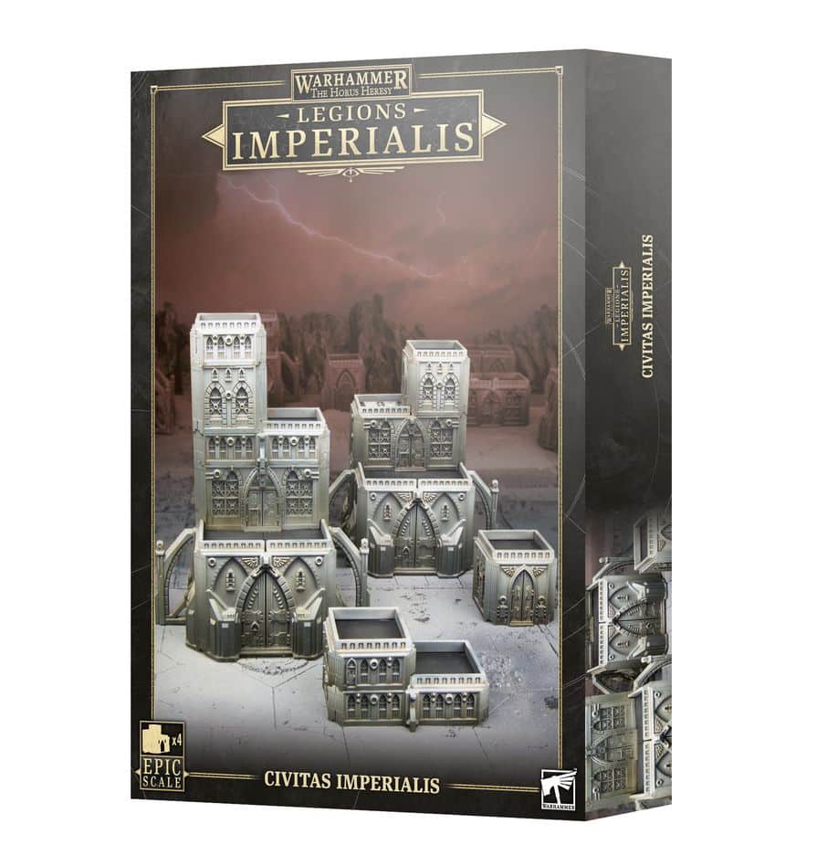 Civitas Imperialis est la nouvelle unité pour les Legions Astartes pour le jeu de figurines à l'echelle epic