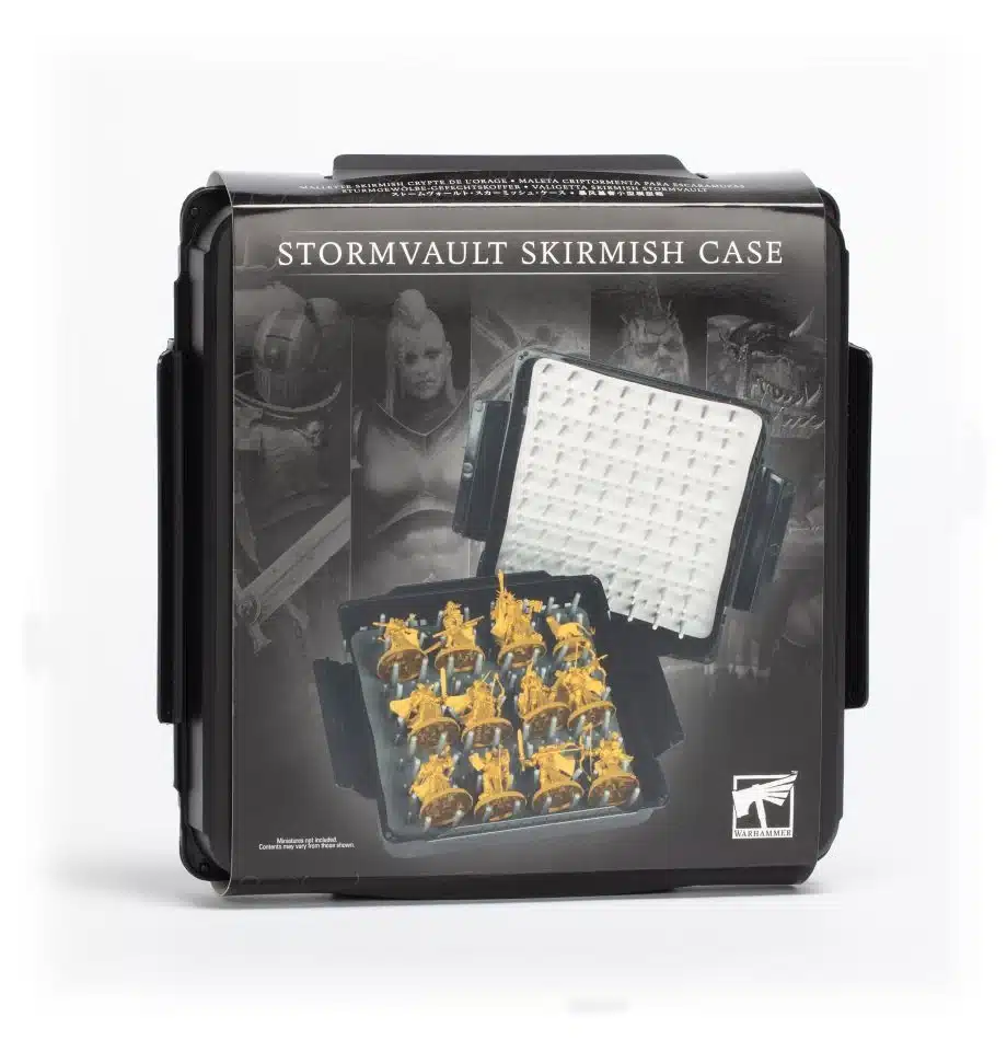 Découvrez la nouvelle Stormvault Skirmish Case idéale pour le rangement de vos figurines fraichement peintes