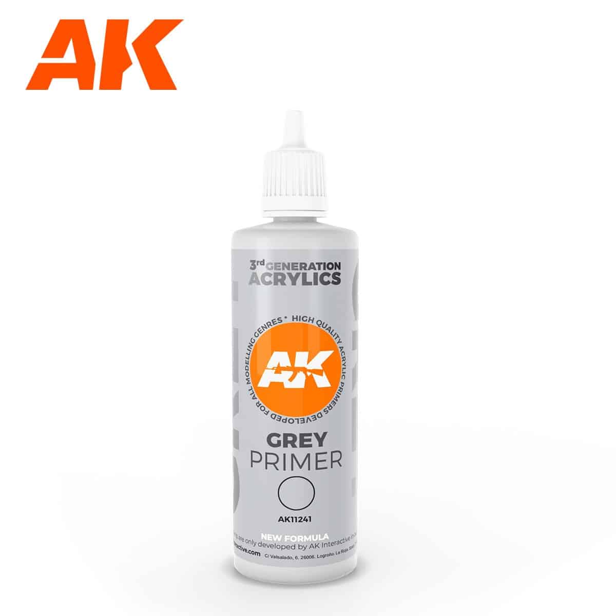 Maxireves a choisi pour vous ce superbe AK 3G GREY PRIMER 100ml afin que vous puissiez découvrir la magnifique gamme AK 3G