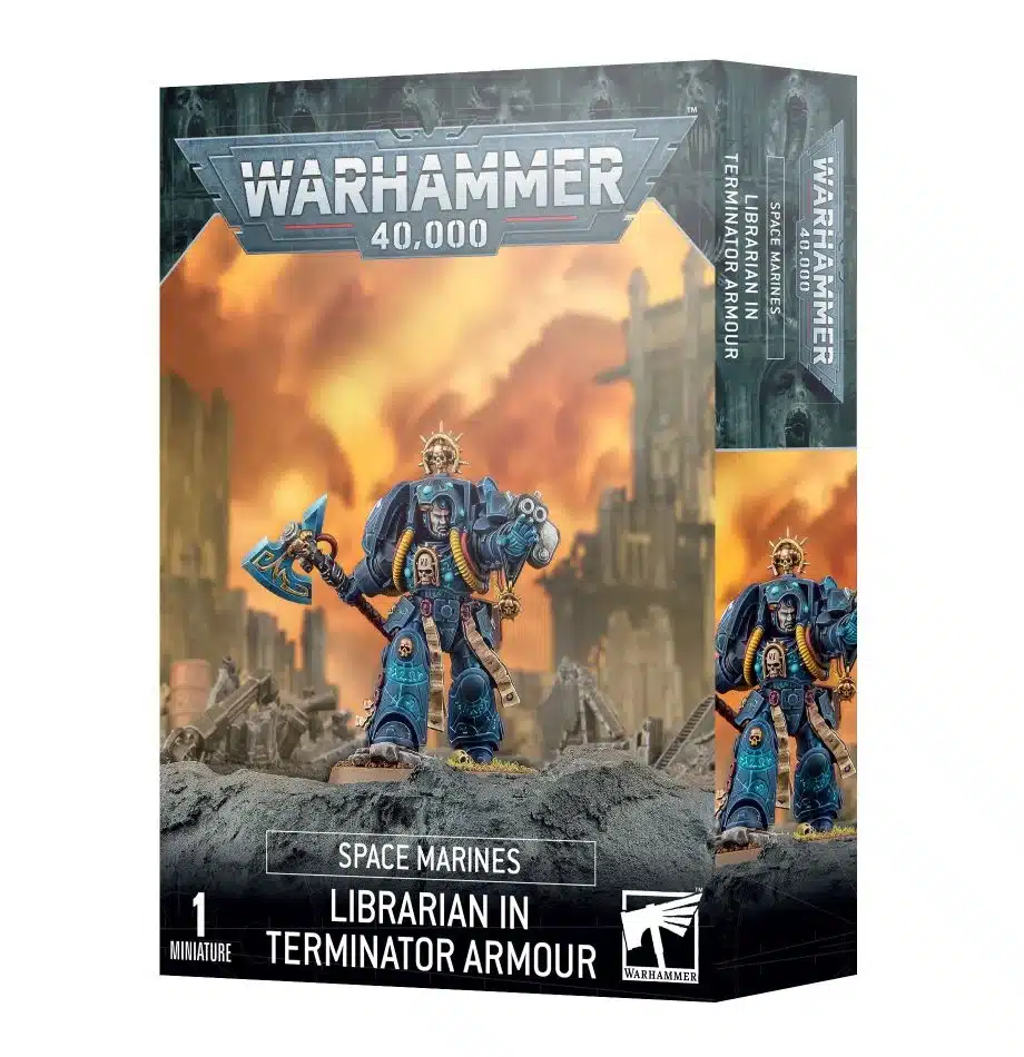 Découvrez la superbe nouveauté de Games Workshop avec le Archiviste en Armure Terminator un allié de poids pour vos armées spaces marines