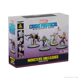 Retrouvez Monsters Unleashed, un nouveau pack pour votre jeu favori Marvel crisis Protocol le jeu de figurines,