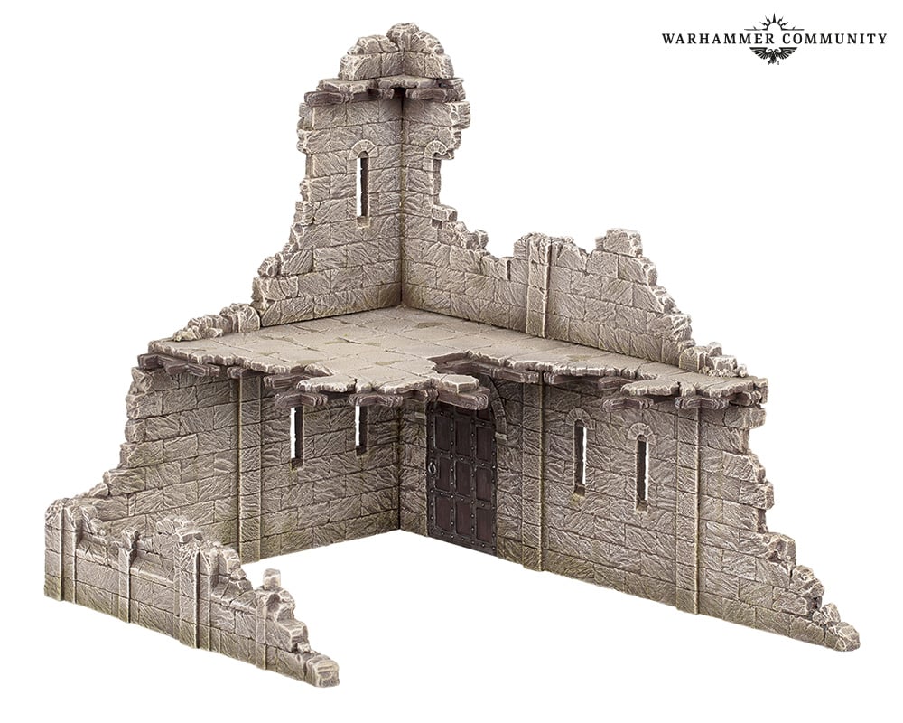 Cet LOTR Gondor Ruins plastique permet d'assembler des Gondor Ruins